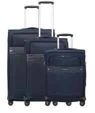 SAMSONITE BEAUHAVEN Zestaw kabinowy + średni + duży - W&oacute;zki p&oacute;łsztywne