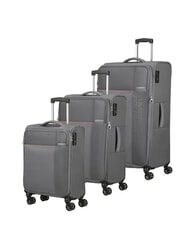 AMERICAN TOURISTER FUN CRUISE Zestaw 3 w&oacute;zk&oacute;w: kabinowy+średni, duży exp - Zestaw w&oacute;zk&oacute;w