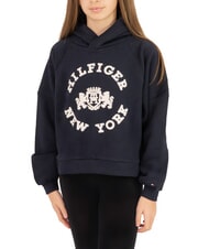 TOMMY HILFIGER TH KIDS Bluza z kapturem z herbem - Bluzy dziecięce