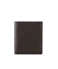 PIQUADRO BLACK SQUARE  Pionowy portfel sk&oacute;rzany - Portfele męskie