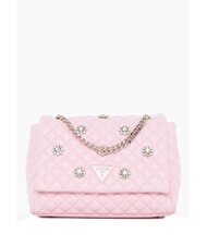GUESS EVERLEE Torba pikowana z aplikacjami - Torby damskie