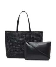 GUESS BRIGITTA Torba typu shopper z tkaniny z kopert&oacute;wką - Torby damskie