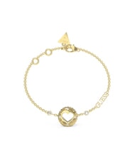 GUESS ROLLING HEARTS Bransoletka z sercem - Bransoletki damskie