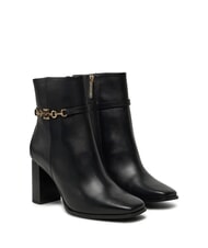 TOMMY HILFIGER TH CHAIN Sk&oacute;rzane botki czarny - Buty damskie - 1