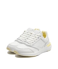 CALVIN KLEIN EPI MONO MIX Sk&oacute;rzane trampki biały - Buty damskie - 1