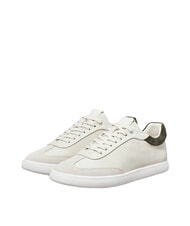 CALVIN KLEIN LP CUPSOLE LACE UP Sk&oacute;rzane trampki brązowy - Buty damskie - 1