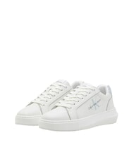 CALVIN KLEIN CK JEANS  Chunky Cupsole Sk&oacute;rzane trampki - Buty damskie