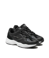 CALVIN KLEIN RETRO TENNIS MIX Adidasy czarny - Buty damskie - 1