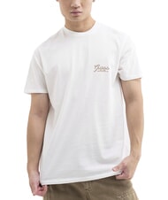 GUESS SCRIPT LOGO Koszulka z kr&oacute;tkim rękawem i nadrukiem - Koszulki męskie