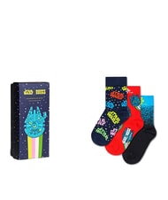 HAPPY SOCKS KIDS STAR WARS Pudełko prezentowe 3 pary skarpetek - Skarpetki unisex