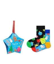 HAPPY SOCKS HOLIDAY KIDS Zestaw prezentowy 2 pary skarpetek - Skarpetki unisex