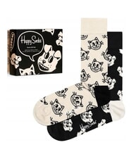 HAPPY SOCKS PETS SOCKS Zestaw prezentowy składający się z 2 par skarpetek - Skarpetki damskie