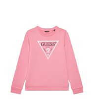 GUESS CORE KIDS Bluza z nadrukowanym logo w kształcie tr&oacute;jkąta - Bluzy dziecięce