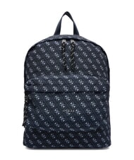 GUESS GIRL Plecak z materiału z logo 4g niebieski aop - Torby damskie - 1