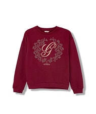 GUESS KIDS Bluza dziewczęca z okrągłym dekoltem - Bluzy dziecięce