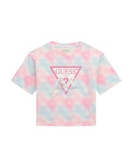 GUESS KIDS Koszulka z kr&oacute;tkim rękawem dla dziewcząt - Koszulka dziecięca