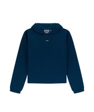 GUESS KIDS MINI ME Bluza z kapturem z logo piwonii - Bluzy dziecięce