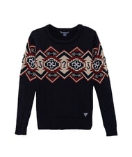 GUESS KIDS Sweter dziecięcy z haftowanym motywem - Swetry dziecięce