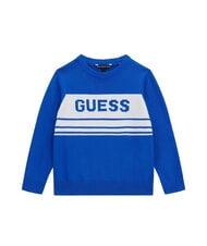GUESS KIDS Sweter dziecięcy z logo - Swetry dziecięce
