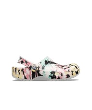 CROCS CLASSIC TIEDYE Damskie kapcie sabot z nadrukiem - Buty damskie
