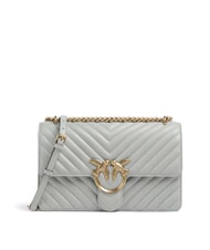 PINKO CLASSIC LOVE ONE Torba ze sk&oacute;ry nappa - Torby damskie