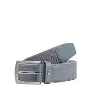TOMMY HILFIGER DENTON ELASTIC Męski pasek z tkaniny tkanej - Paski