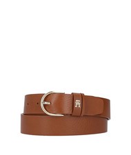 TOMMY HILFIGER ESSENTIAL EFFORTLESS Pasek sk&oacute;rzany wyprodukowany we Włoszech - Paski