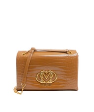 LOVE MOSCHINO CROCO Convertible Torba na ramię / torba crossbody wielbłąd2 - Torby damskie - 1