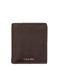 CALVIN KLEIN FOIL EMBOSSED Portfel sk&oacute;rzany - Portfele męskie