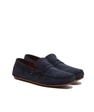TOMMY HILFIGER CASUAL DRIVER Mokasyny ze sk&oacute;ry zamszowej pustynne niebo - Buty męskie - 1