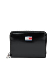 TOMMY HILFIGER TJ MUST Średni portfel zapinany na zamek czarny - Portfele damskie - 1