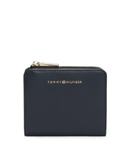 TOMMY HILFIGER TH FLAG Mały portfel kosmiczny niebieski - Portfele damskie - 1