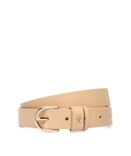 TOMMY HILFIGER ESSENTIAL EFFORTLESS Pasek sk&oacute;rzany wyprodukowany we Włoszech - Paski