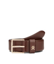 TOMMY HILFIGER TH SQUARE Pasek sk&oacute;rzany - Paski