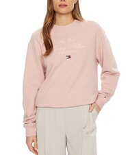 TOMMY HILFIGER MODERN SCRIPT Bluza damska z okrągłym dekoltem - Bluzy damskie