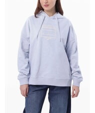 TOMMY HILFIGER OUTLINE FLAG TEE Bluza z kapturem o regularnym kroju - Bluzy damskie