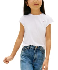 TOMMY HILFIGER KIDS BIMBA Koszulka z kr&oacute;tkim rękawem i lokami - Koszulka dziecięca