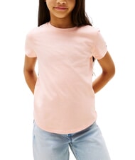 TOMMY HILFIGER KIDS BIMBA Koszulka z kr&oacute;tkim rękawem i dopasowanym krojem - Koszulka dziecięca