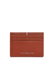 TOMMY HILFIGER TH CORP Płaski sk&oacute;rzany uchwyt na karty - Portfele męskie