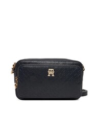 TOMMY HILFIGER TH ICON Mała torba na ramię kosmiczny niebieski - Torby damskie - 1
