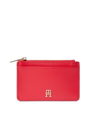 TOMMY HILFIGER TH ICON Portmonetka na karty / monety podstawowy czerwony - Portfele damskie - 1