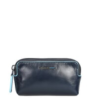 PIQUADRO BLUE SQUARE Sk&oacute;rzane etui na klucze - Brelok