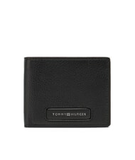 TOMMY HILFIGER TH MONOGRAM MINI Portfel sk&oacute;rzany - Portfele męskie
