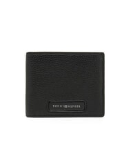 TOMMY HILFIGER TH MONOGRAM Portfel sk&oacute;rzany z portmonetką - Portfele męskie