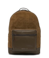 TOMMY HILFIGER TH CASUAL SUEDE Plecak sk&oacute;rzany na laptopa 15" - Plecaki na laptopa do pracy