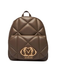 LOVE MOSCHINO EMBOSSED Plecak z kieszenią - Torby damskie