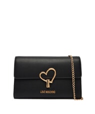 LOVE MOSCHINO HEART TURNLOCK Mała torba na ramię - Torby damskie