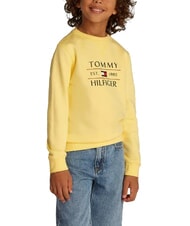 TOMMY HILFIGER TH KIDS Bluza z okrągłym dekoltem i nadrukiem - Bluzy dziecięce