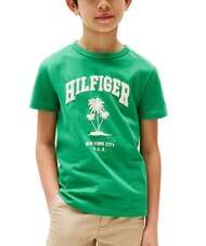 TOMMY HILFIGER TH KIDS Koszulka bawełniana z kr&oacute;tkim rękawem - Koszulka dziecięca