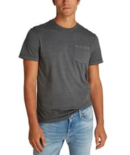 TOMMY HILFIGER TH JEANS Koszulka z kr&oacute;tkim rękawem i kieszenią - Koszulki męskie